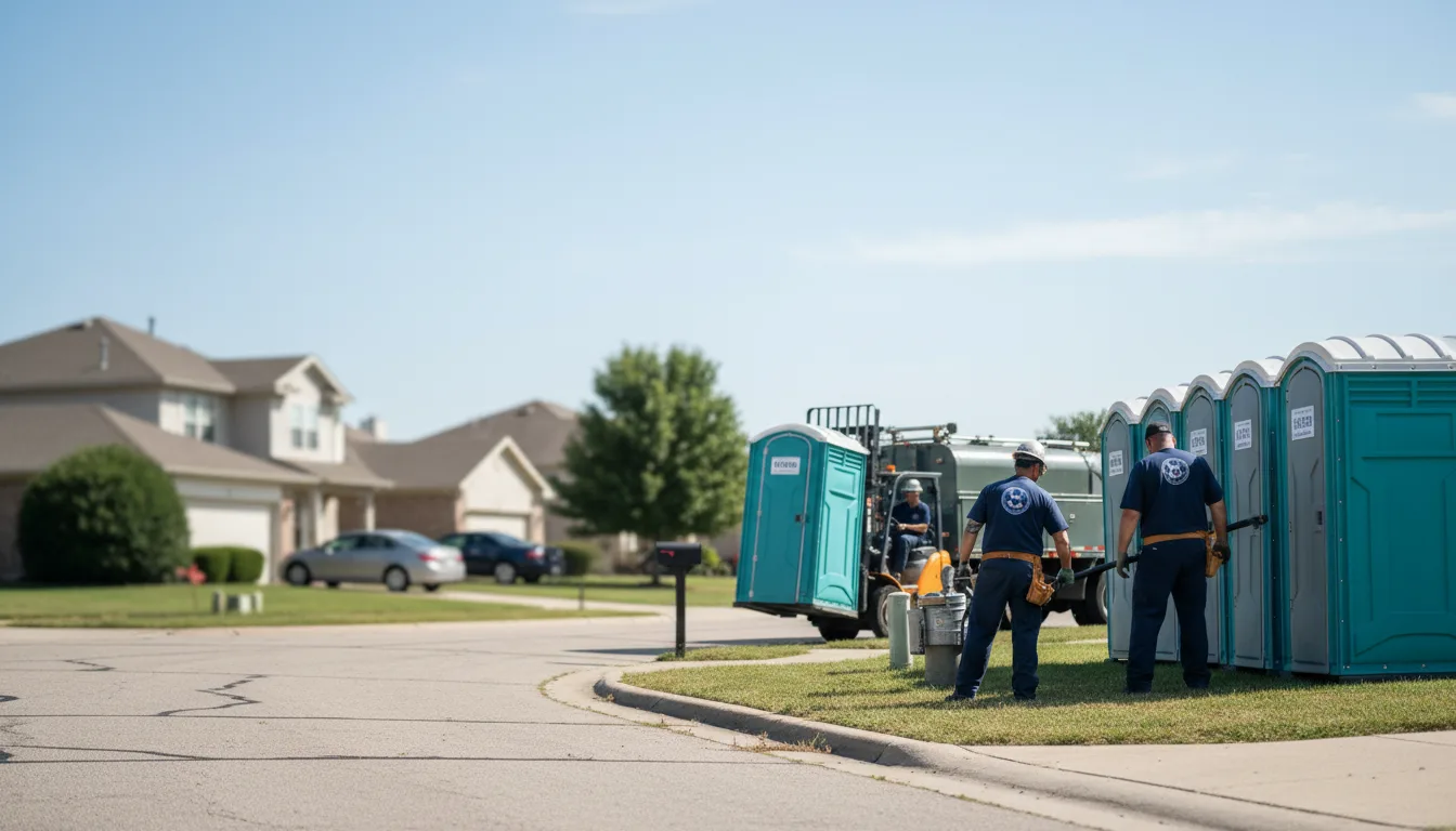 Porta Potty Rental in Shiner, TX near me